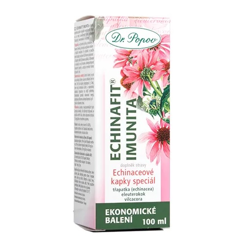 Dr. Popov Bylinné kapky Echinafit®, 100 ml