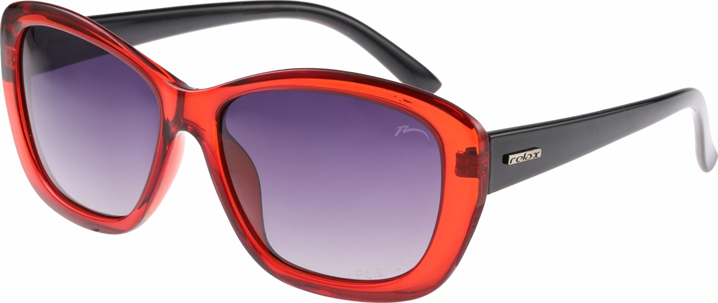 Sluneční brýle RELAX Redonda červené