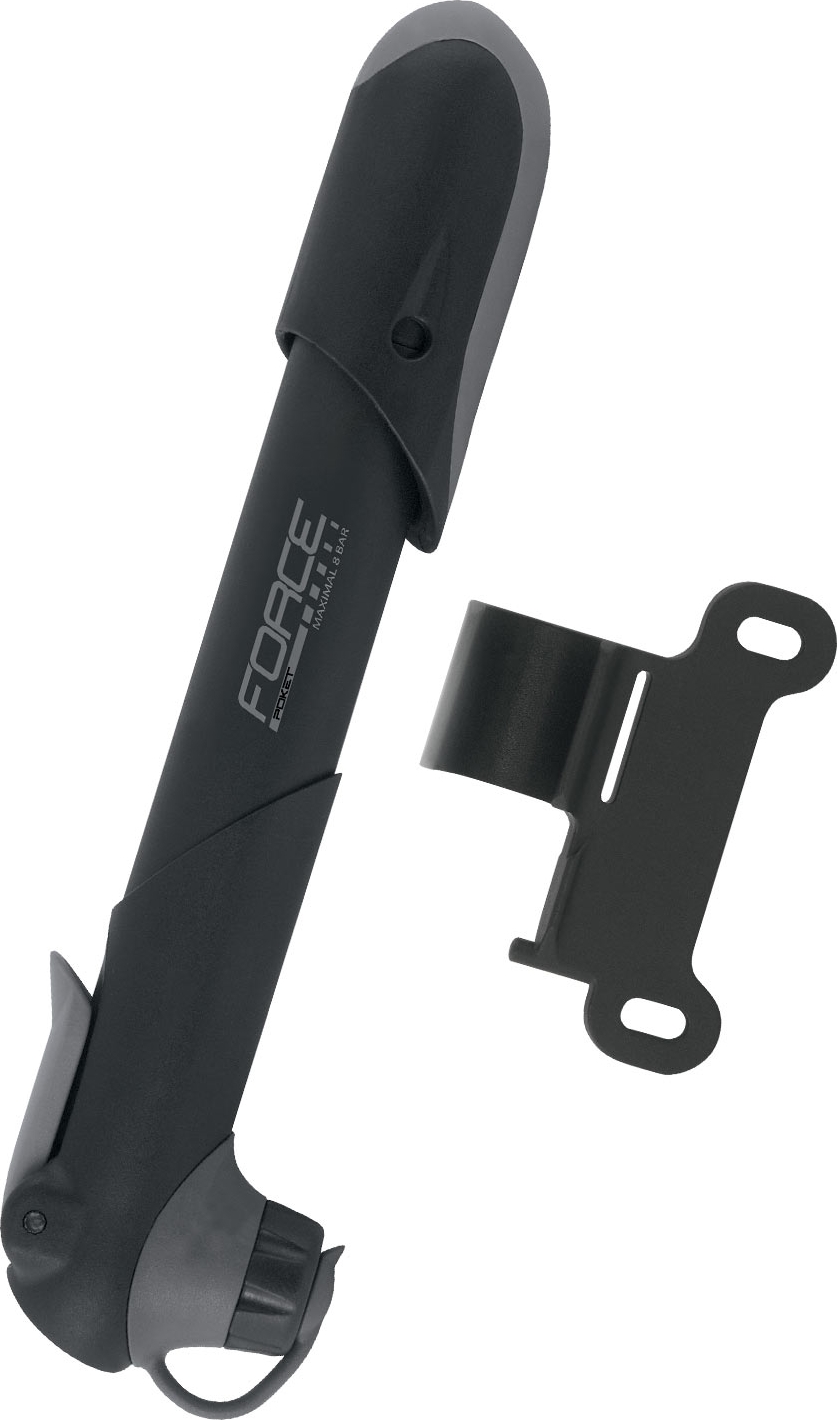 Hustilka FORCE POKET DUO TELESKOP plast/ Al, černá