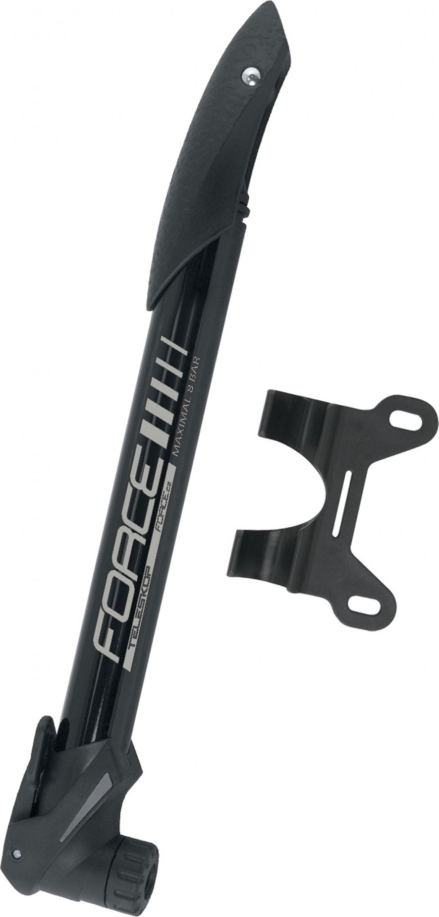 hustilka FORCE TELESKOP Al - různé barvy Barva: Černá