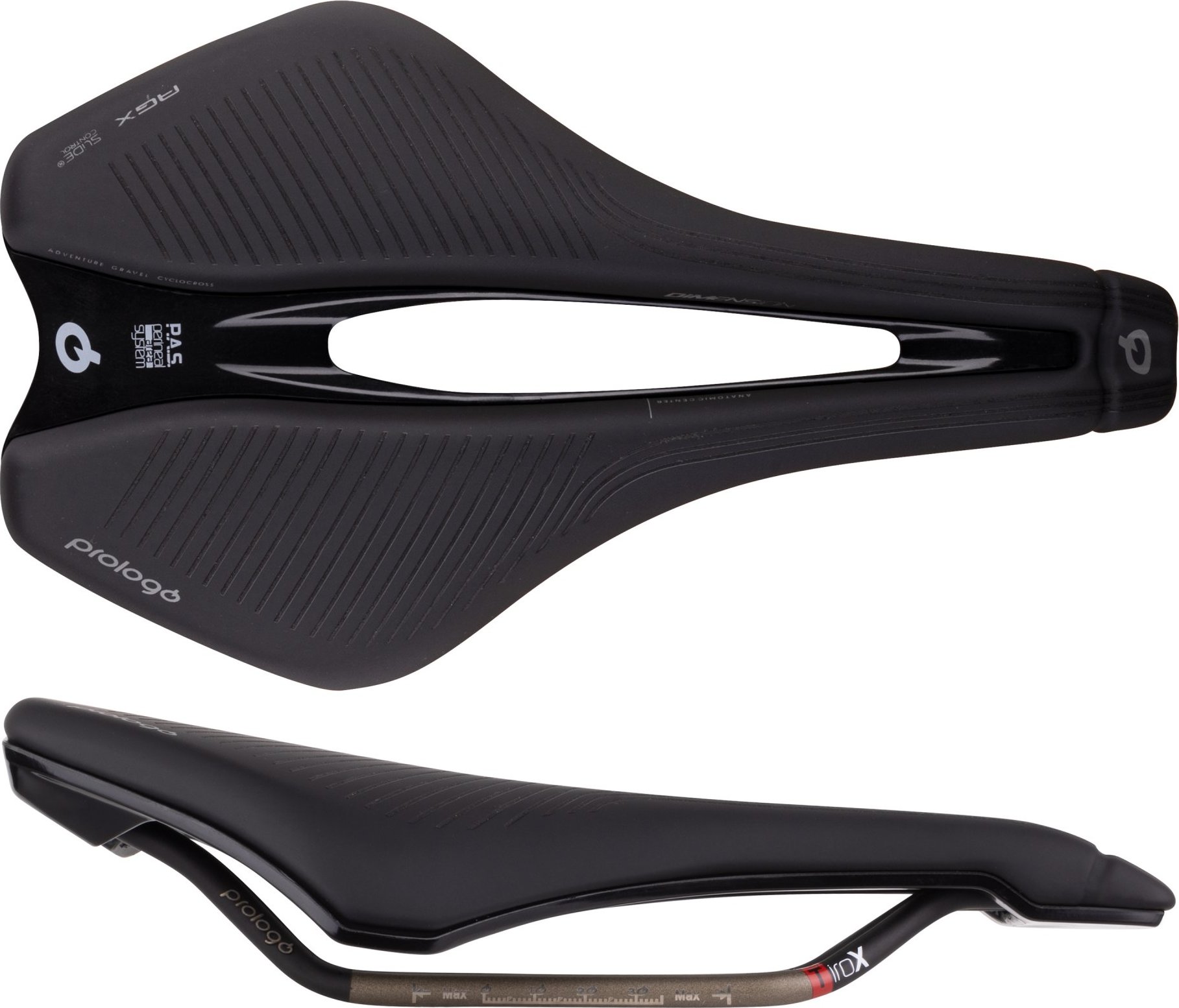 sedlo PROLOGO DIMENSION AGX PAS TiROX 143 černé