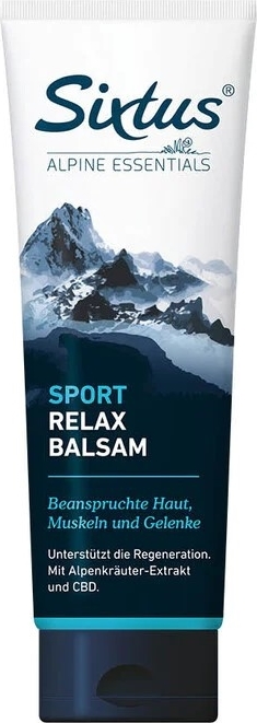SIXTUS SPORT RELAX BALM (krém regenerační), 125 ml