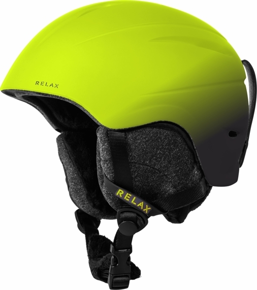 Dětská lyžařská helma RELAX Twister zelená Velikost: S