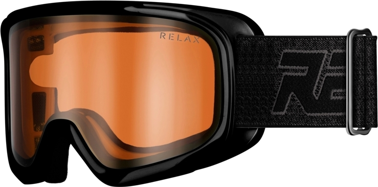 Dětské lyžařské brýle RELAX Bunny černé