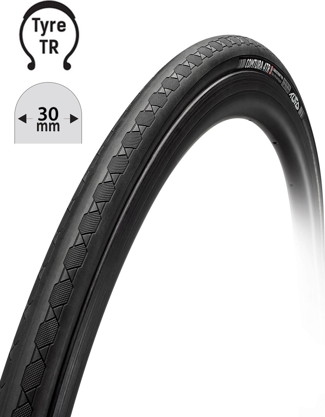 plášť TUFO Comtura 4TR30, 700x30C, kevlar, bezduš.