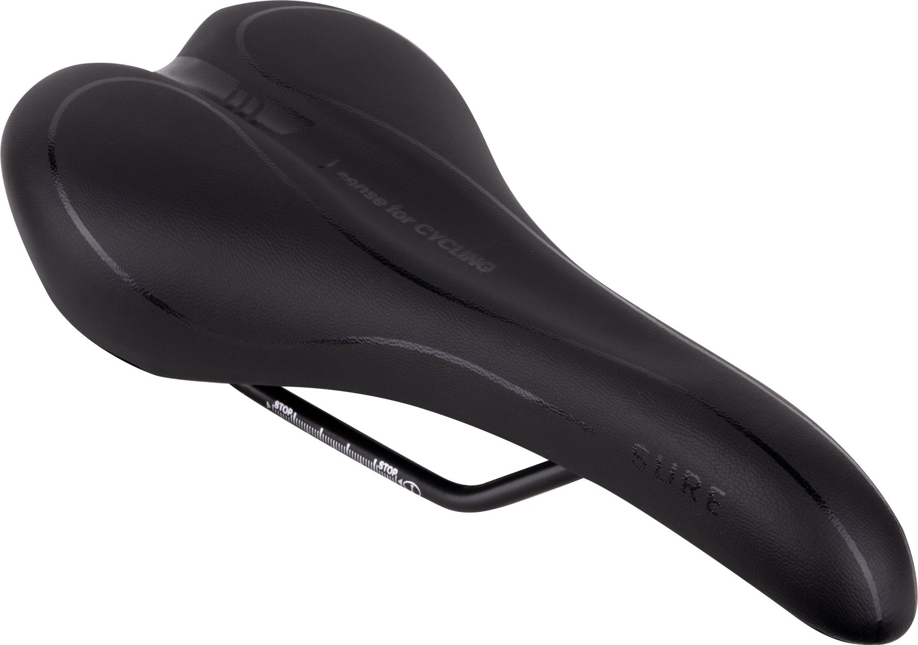 sedlo FORCE SURE, černé