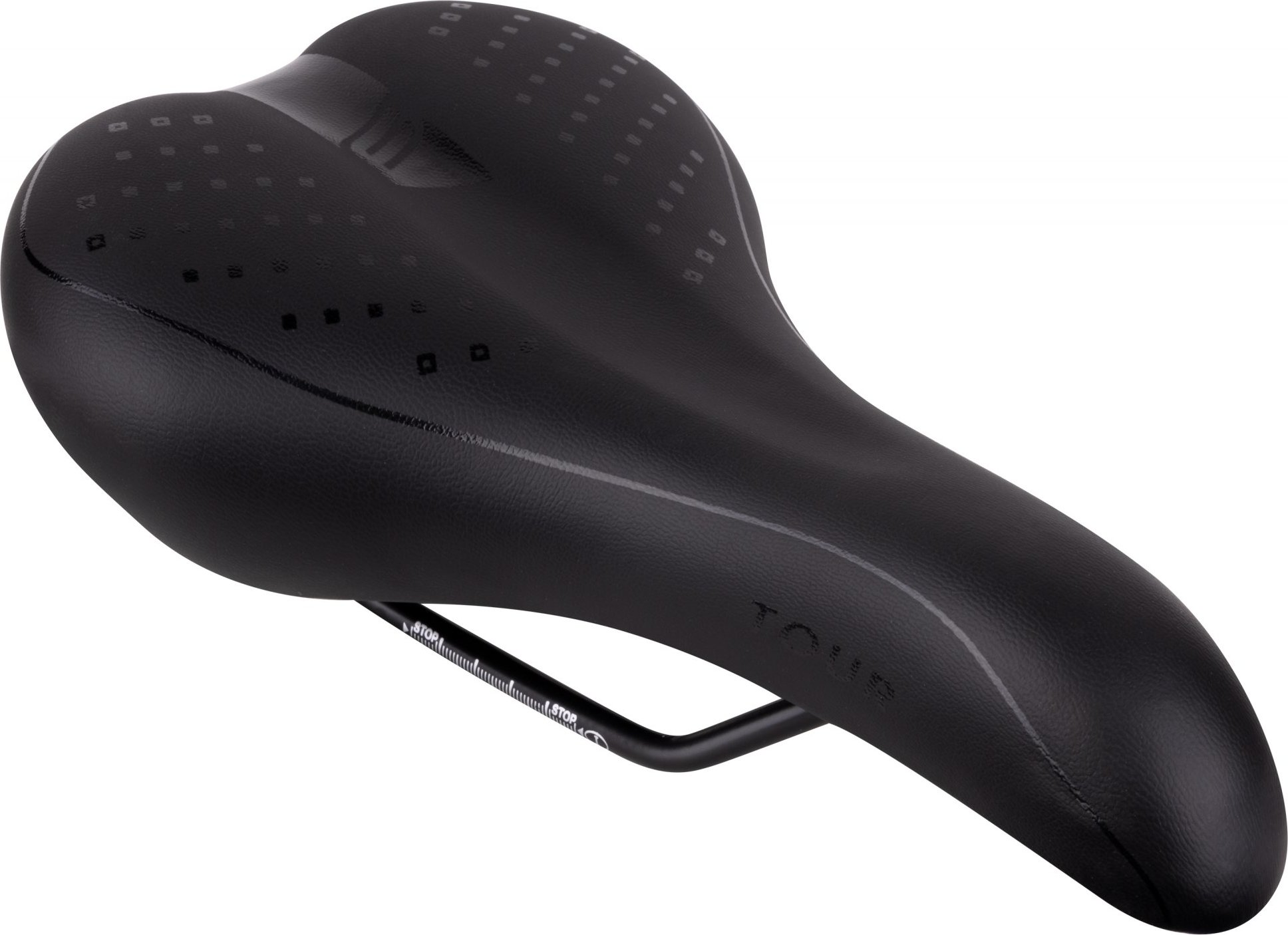 sedlo FORCE TOUR, černé