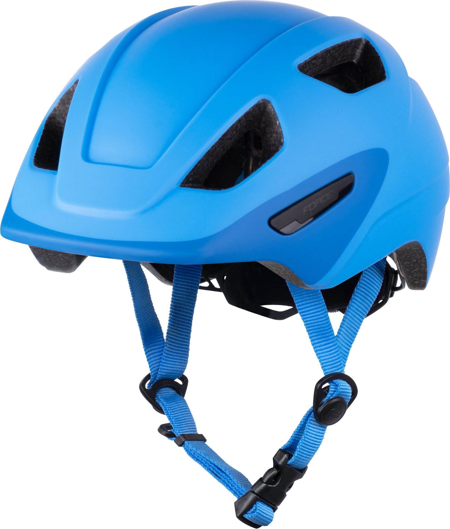 přilba FORCE AKITA dětská, modrá Velikost: S-M