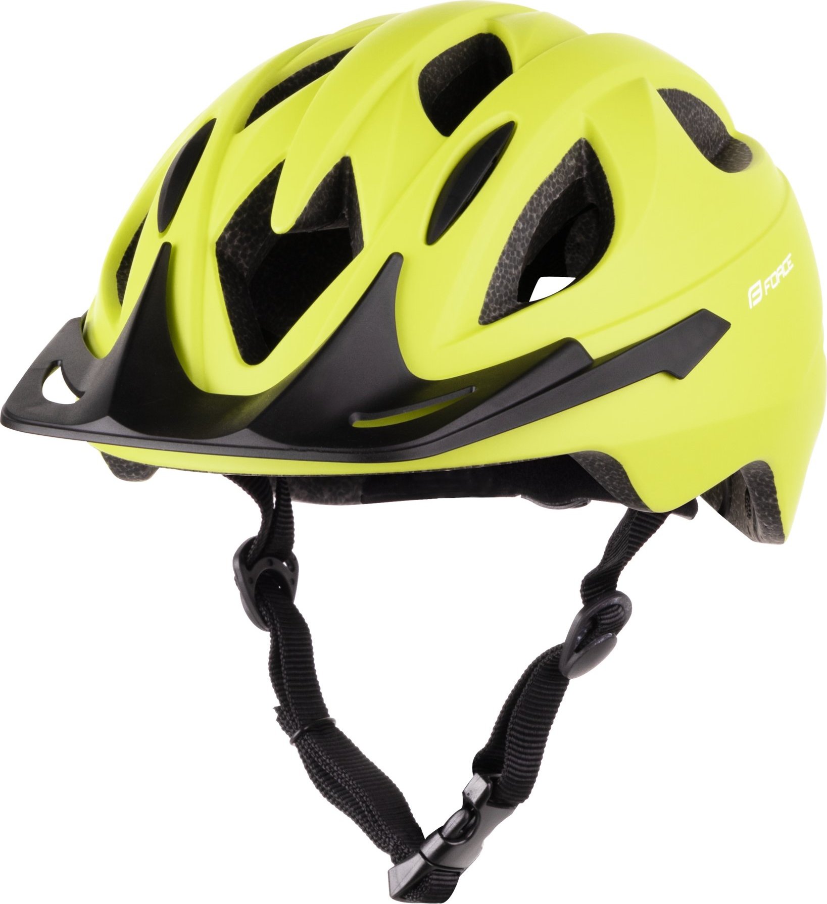 přilba FORCE BEAGO, žlutá Velikost: S-M