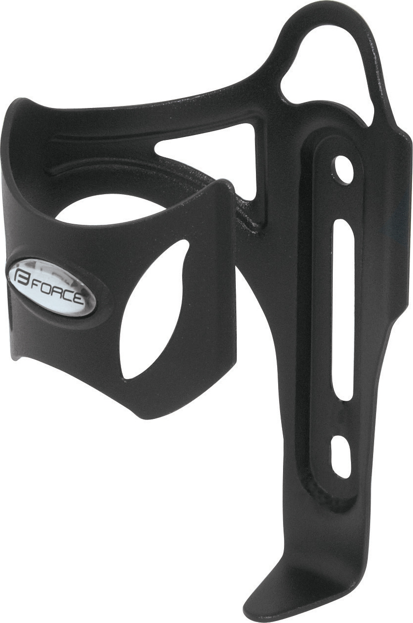 košík láhve FORCE SIDE Al - černý/bílý Barva: Bílá