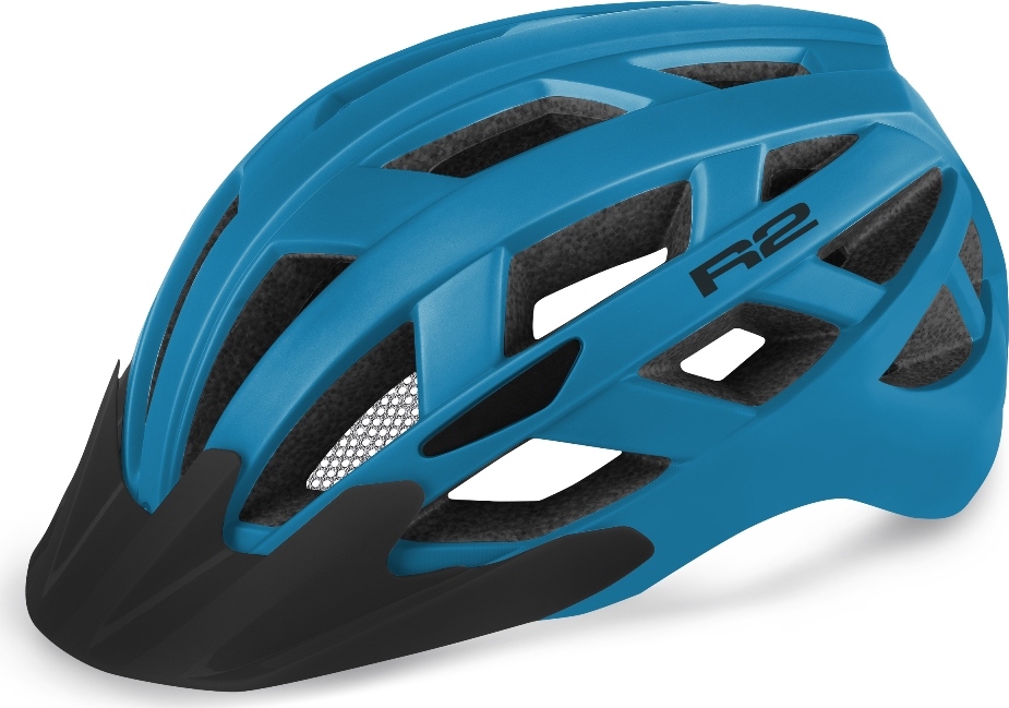 Unisex cyklistická helma R2 Lumen modrá Velikost: M