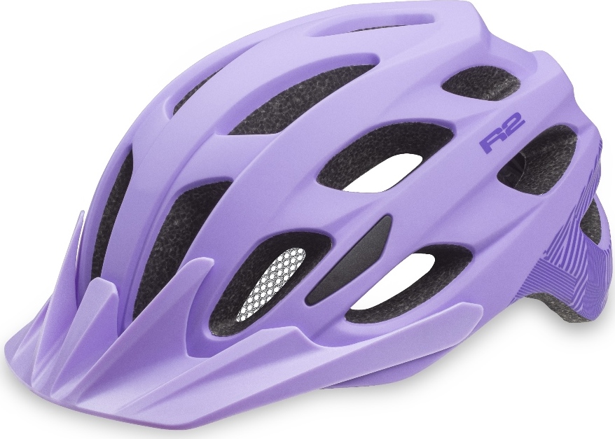 Dámská cyklistická helma R2 Cliff fialová Velikost: M
