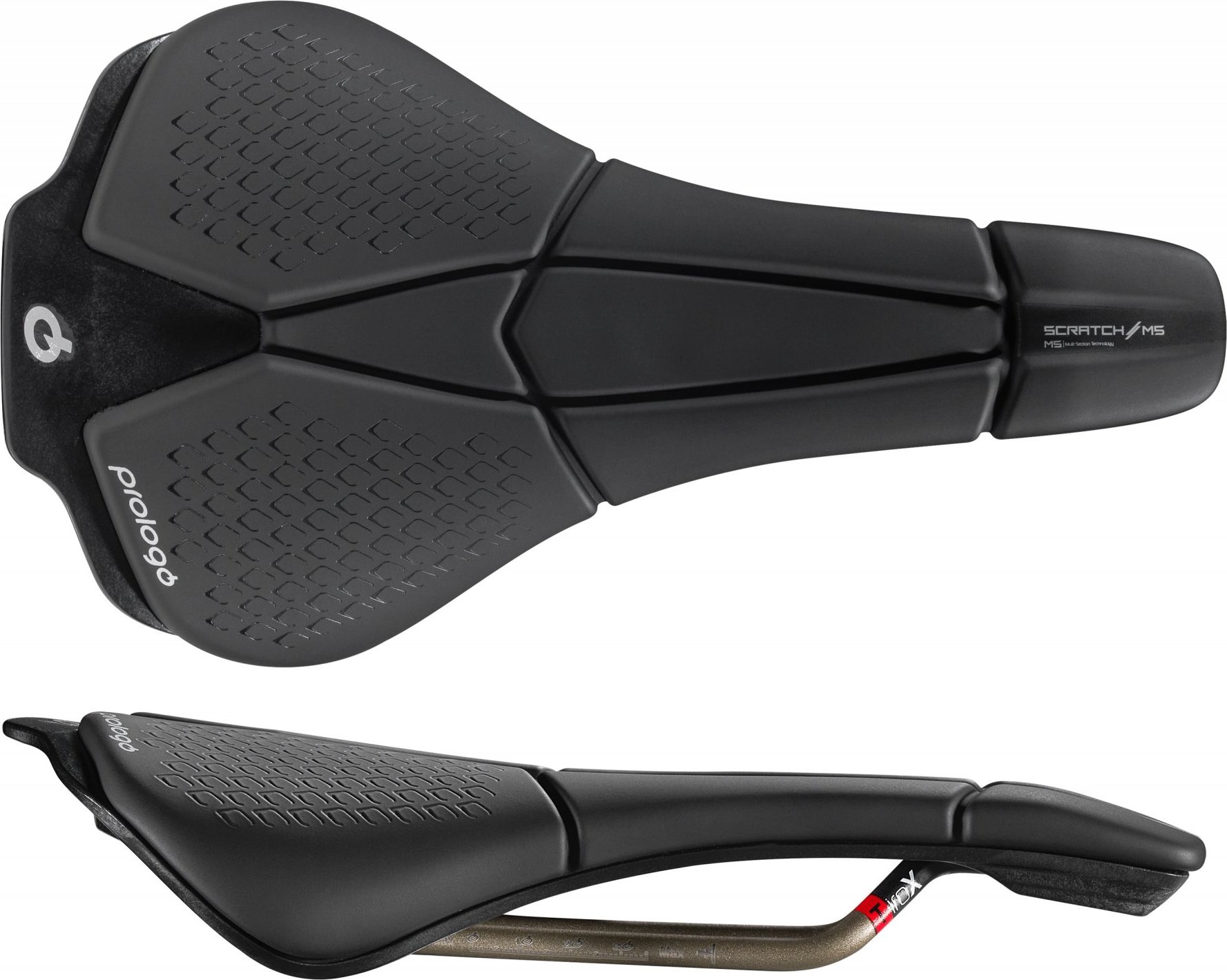 sedlo PROLOGO SCRATCH M5 TiROX 140 černé
