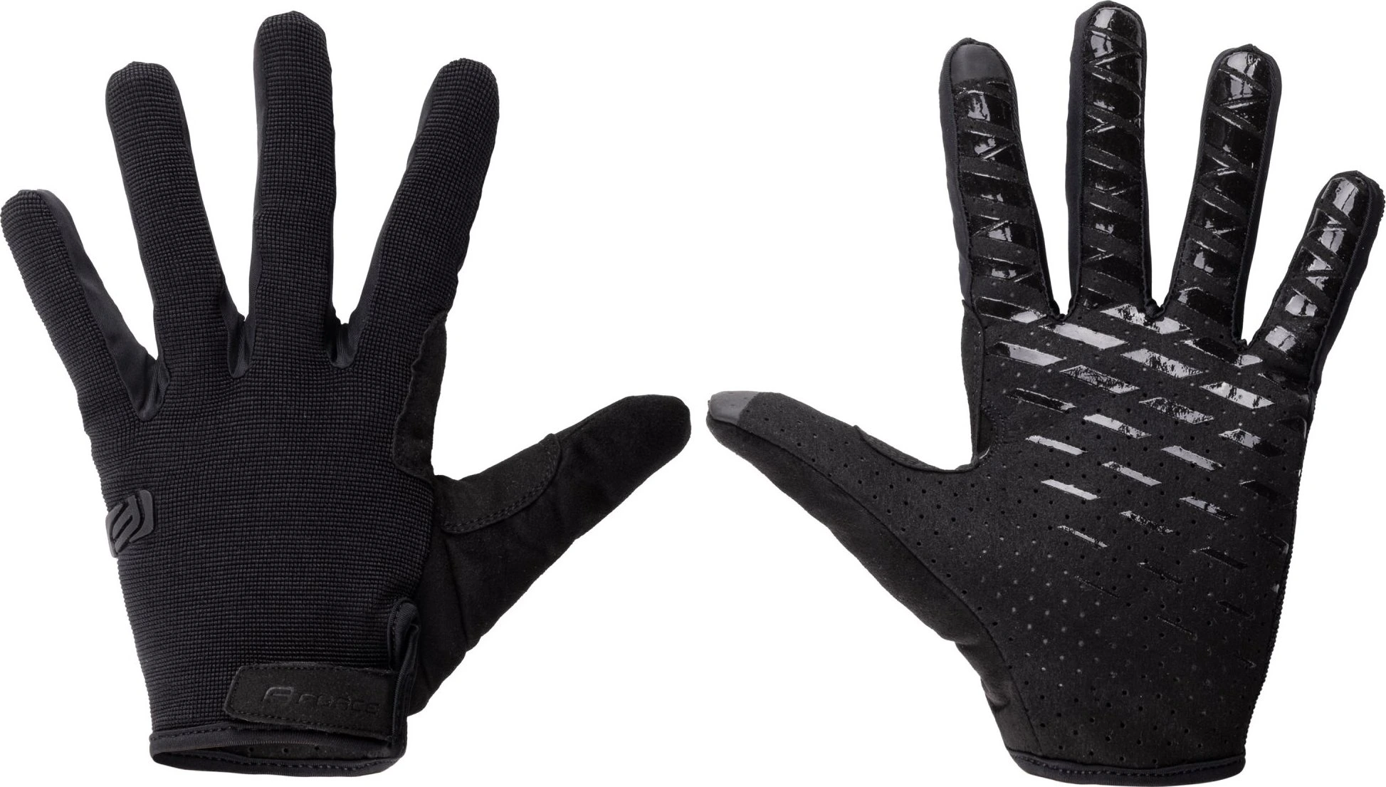 rukavice FORCE MTB MOUNT, černé Velikost: L