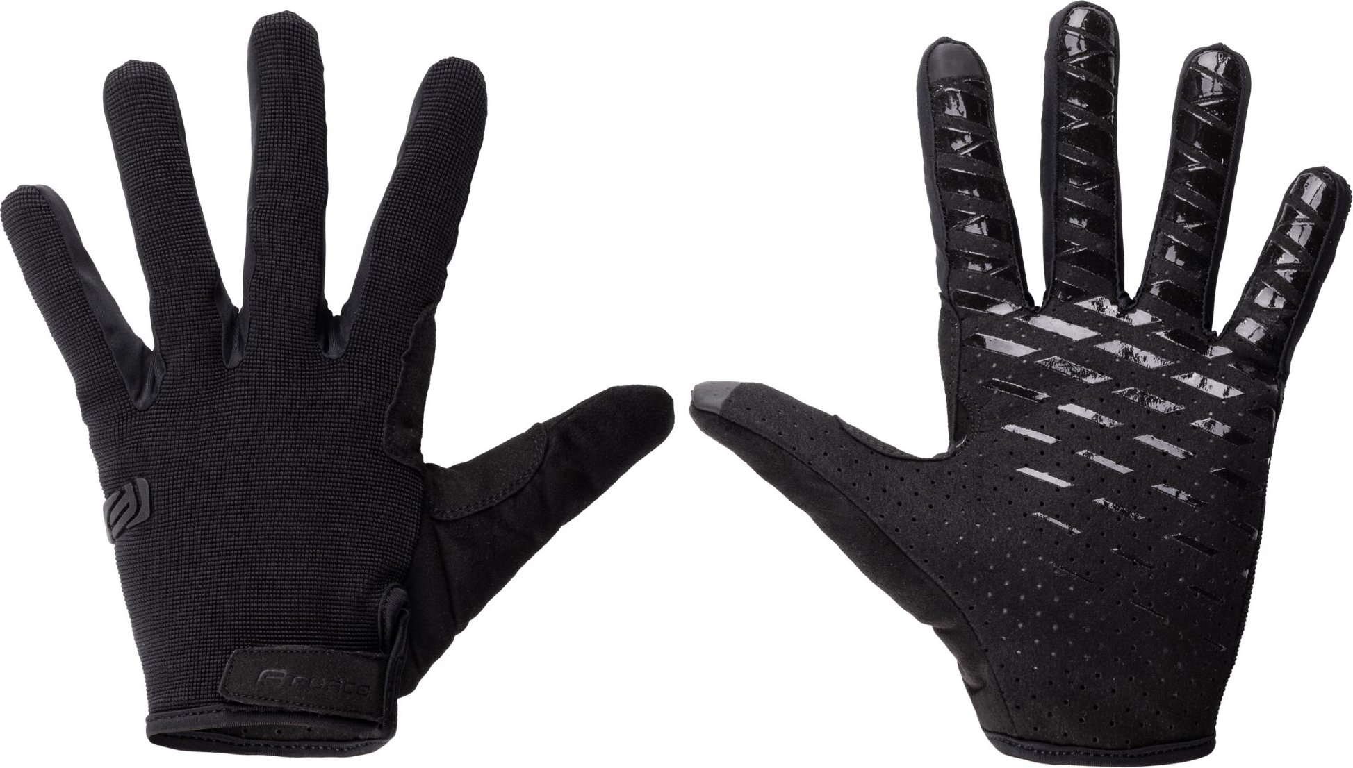 rukavice FORCE MTB MOUNT, černé Velikost: L