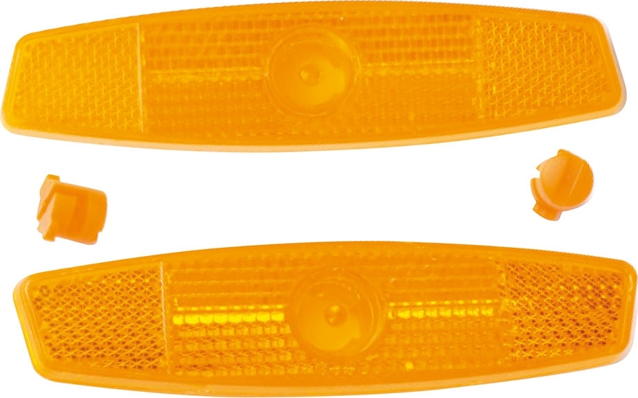 odrazky FORCE 2 ks do drátů, oranžové