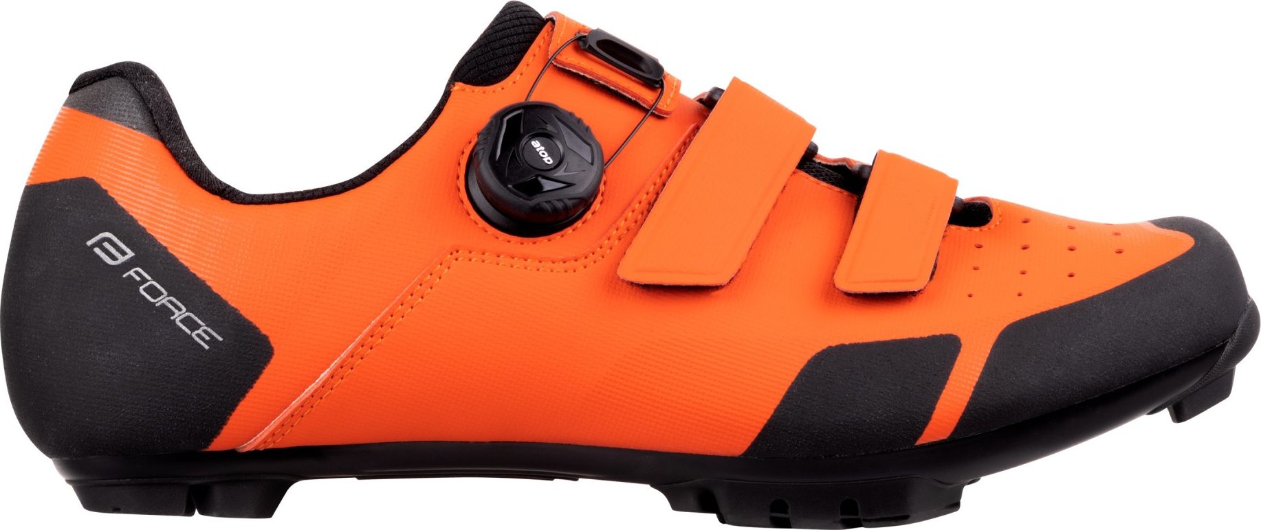 tretry FORCE MTB REVO 2, oranžové Velikost: 47