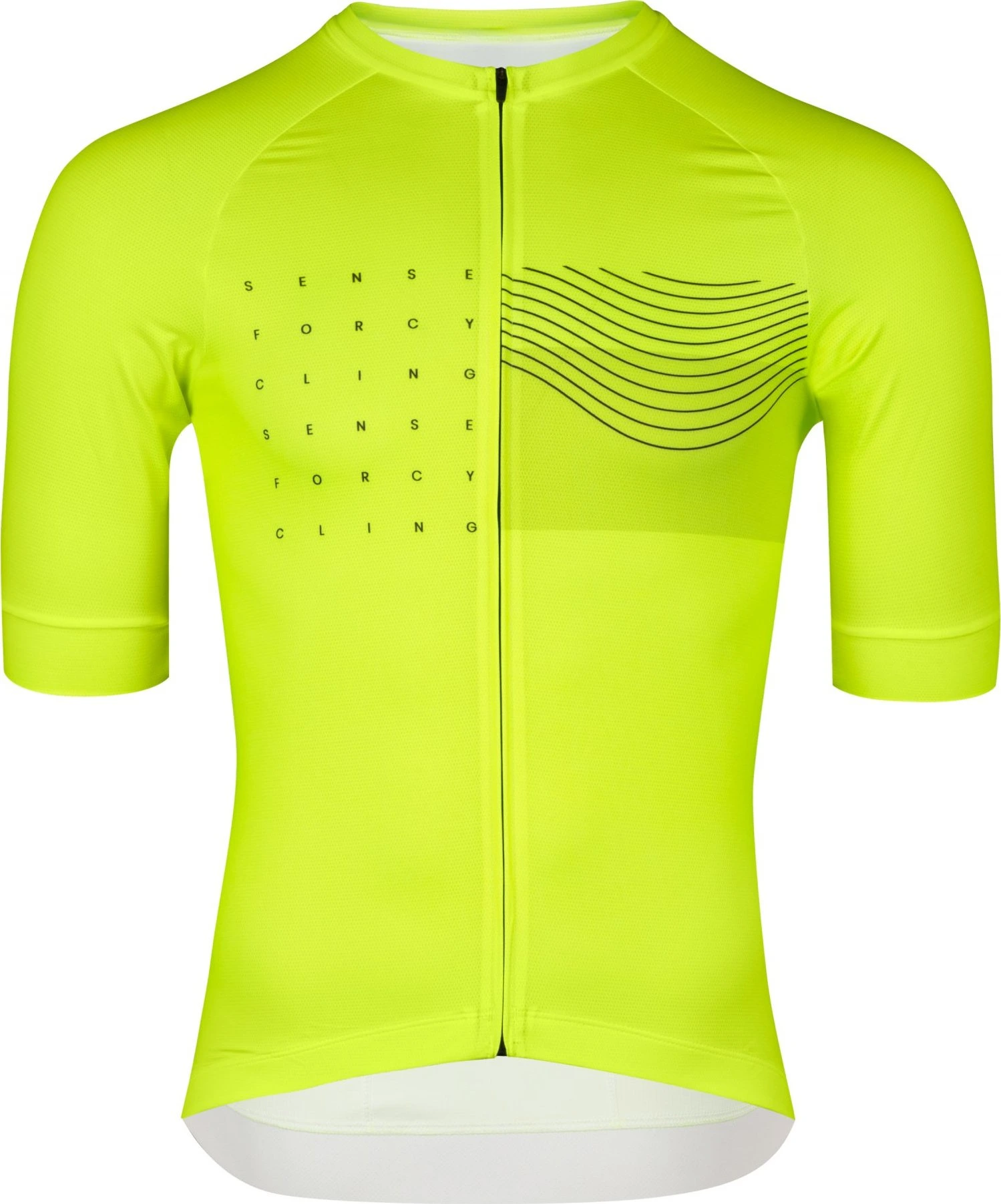 dres FORCE SWAY kr. rukáv, fluo Velikost: XL