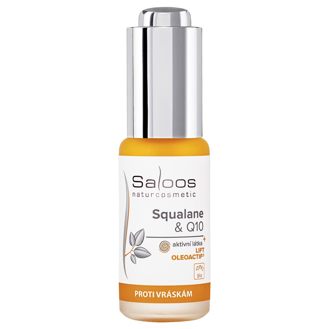 Rostlinný elixír BIO Squalene + Q10 SALOOS Naturcosmetics 20 ml