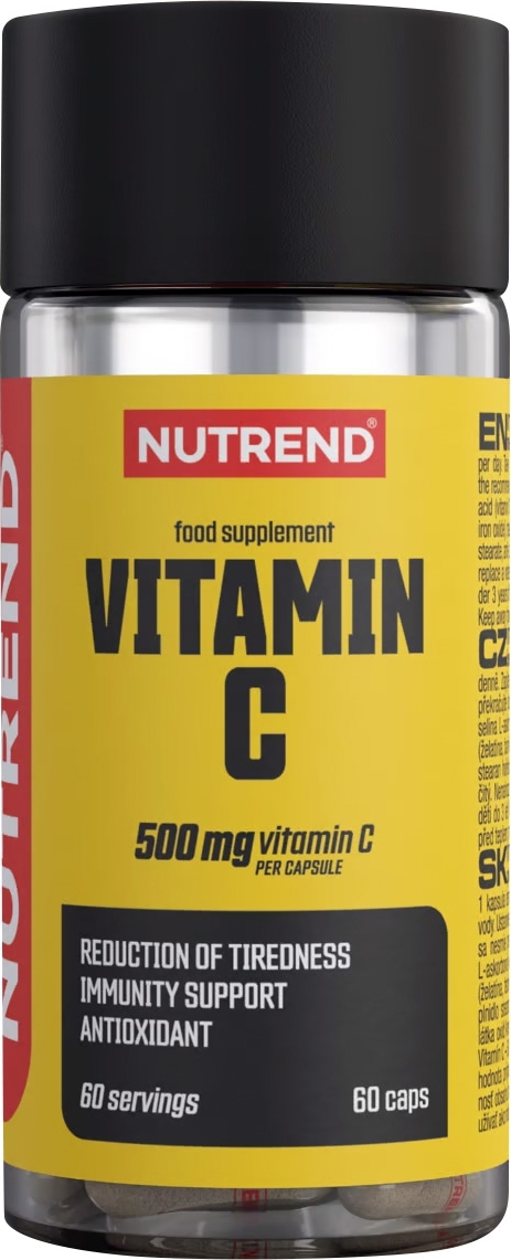 Nutrend Vitamin C 500 mg 60 kapslí