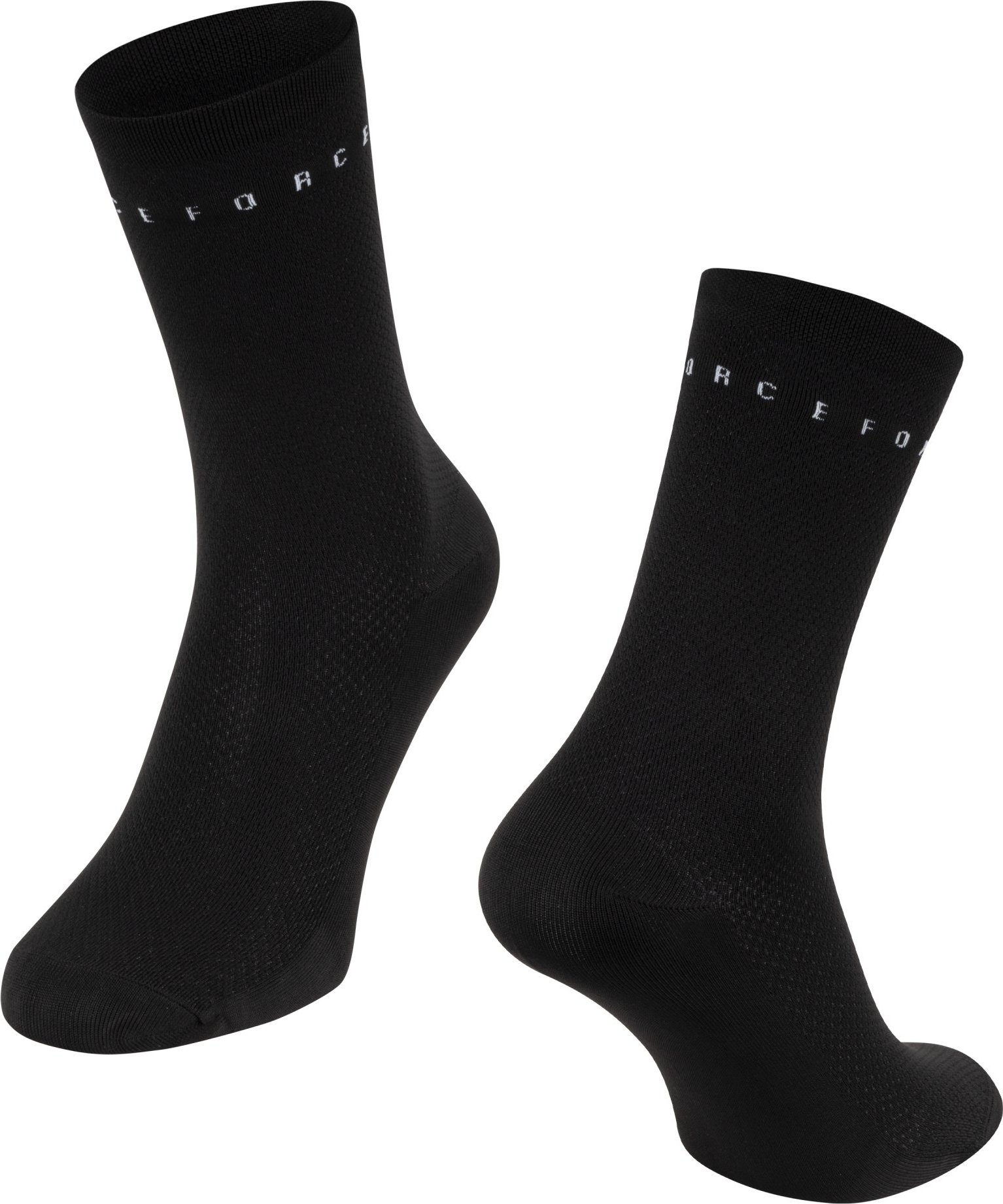 ponožky FORCE SMACK, černé Velikost: L-XL/42-46