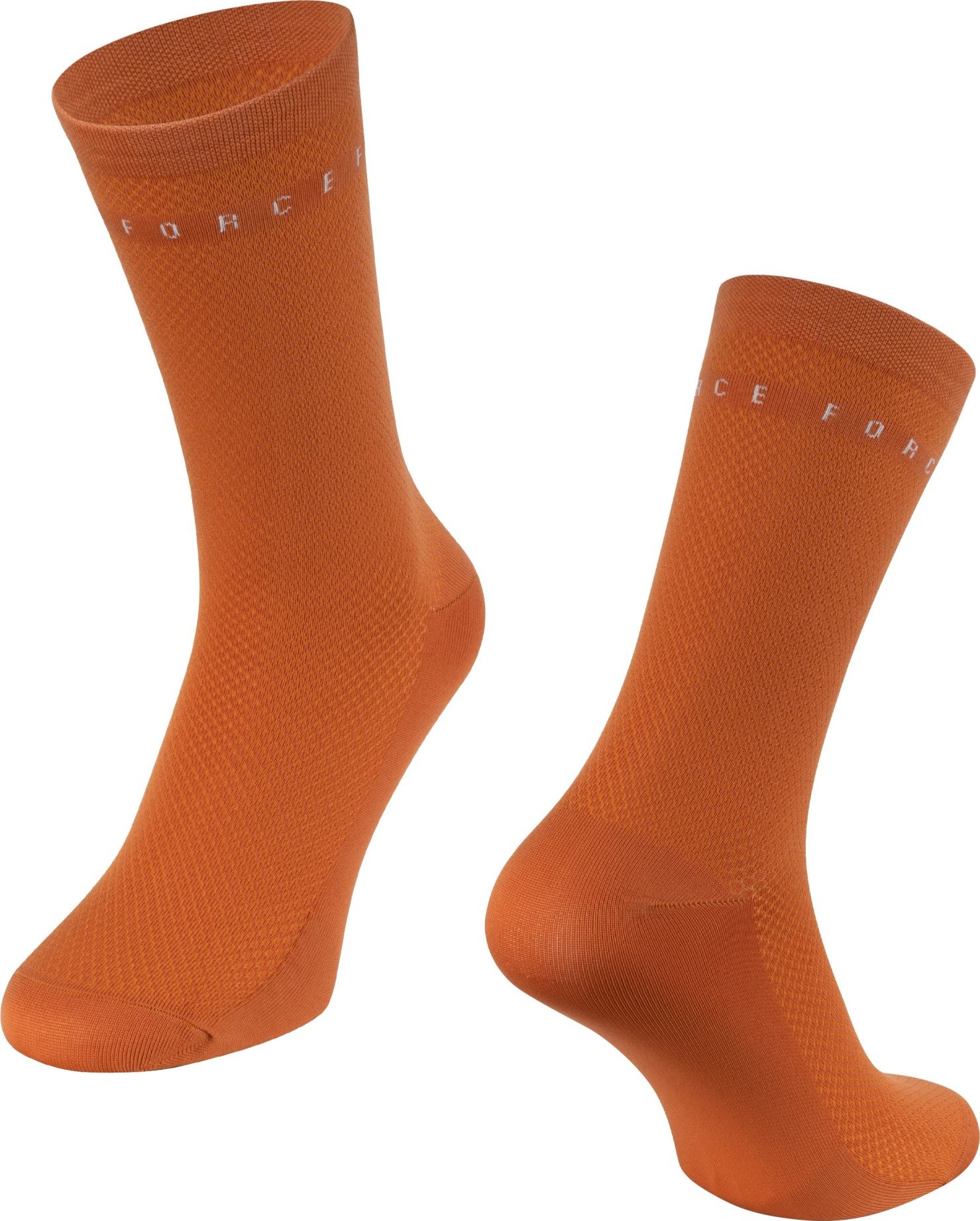 ponožky FORCE SMACK, cihlové Velikost: L-XL/42-46