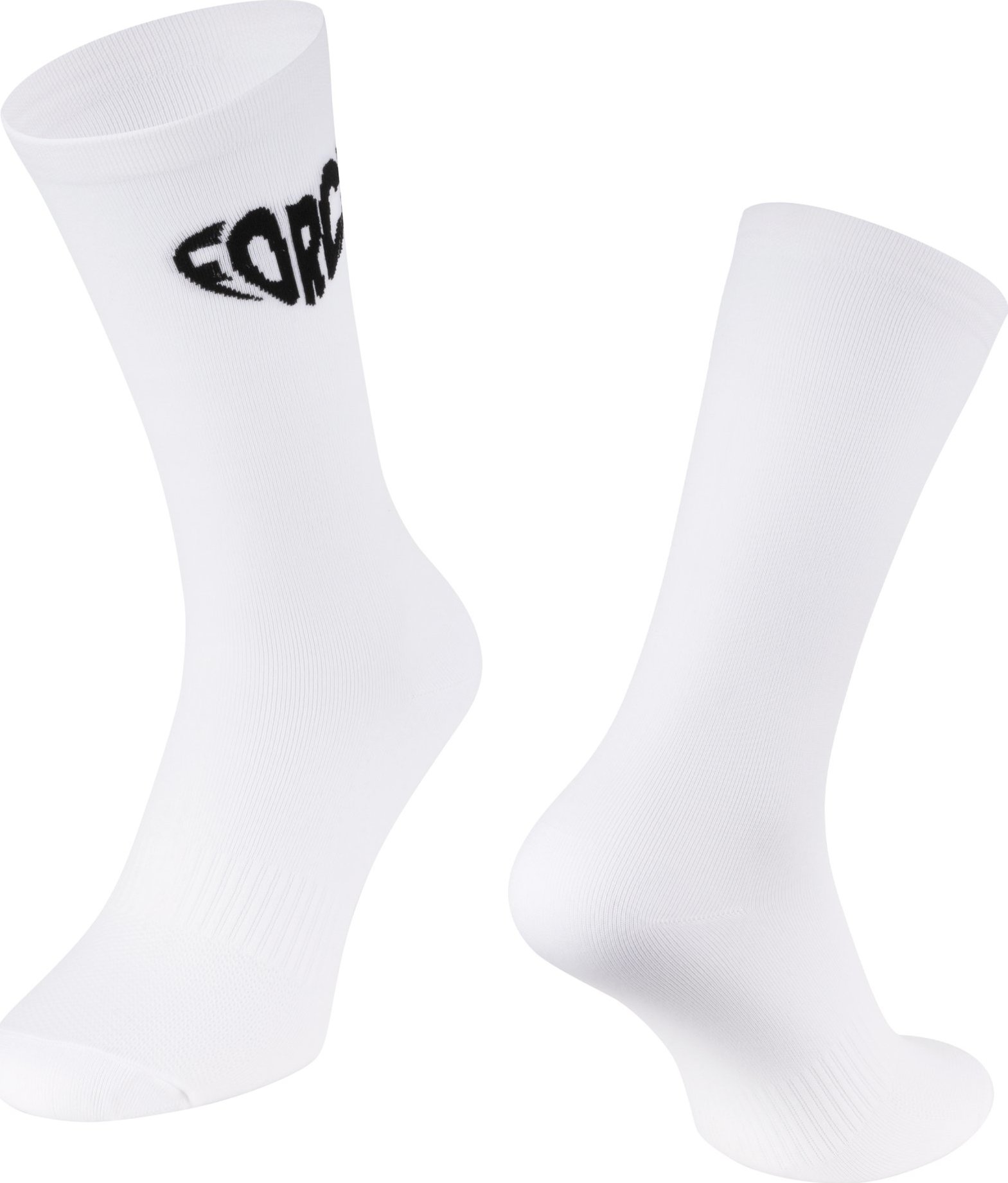 ponožky FORCE IN HEART dlouhé, bílé Velikost: L-XL/42-46
