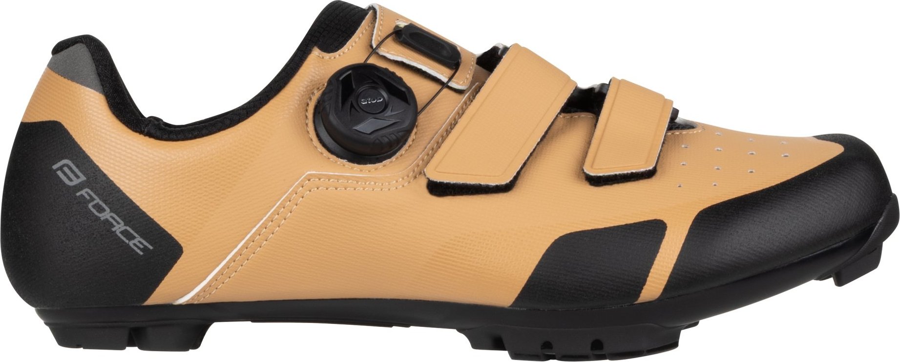 tretry FORCE MTB REVO 2, světle hnědé Velikost: 43