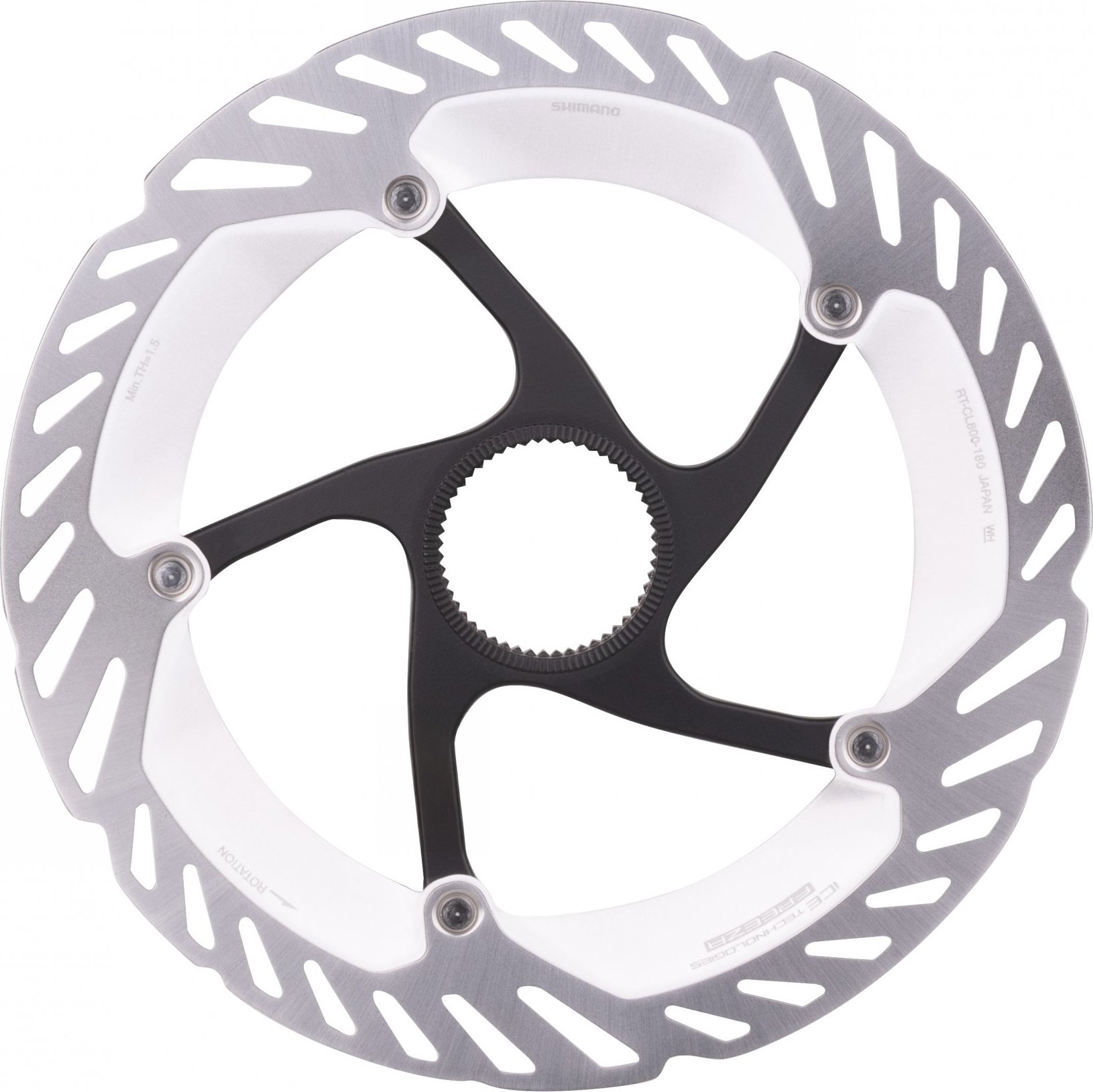 SHIMANO kotouč brzdový SH RTCL800 CENTER LOCK 180 mm