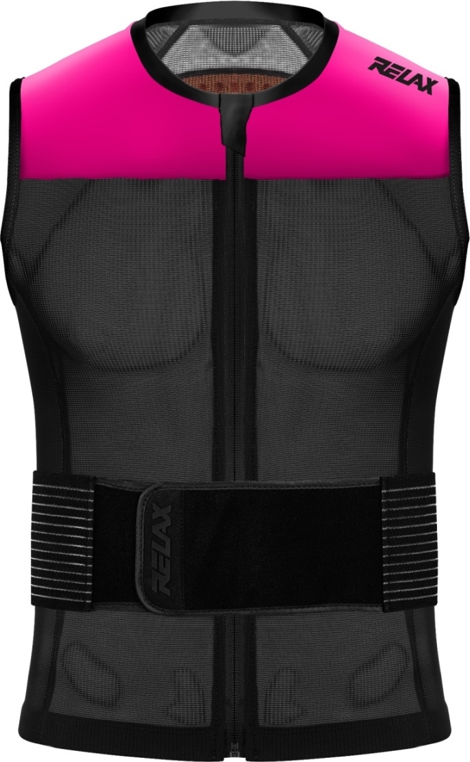 Dětský chránič páteře RELAX Speedmaster Evo Jr. růžová Velikost: XXS