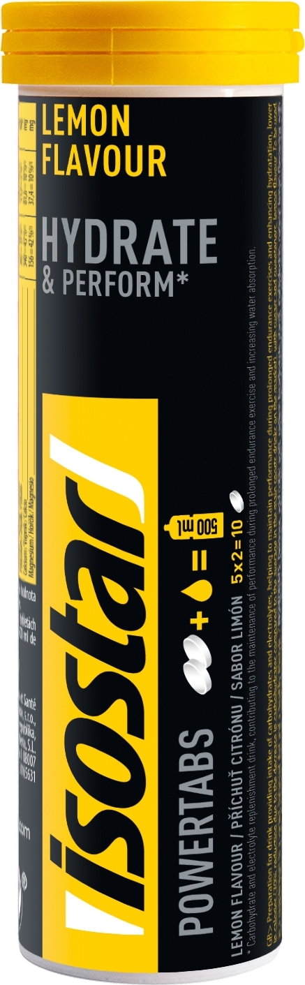 Isostar Power 10 tablet - citron