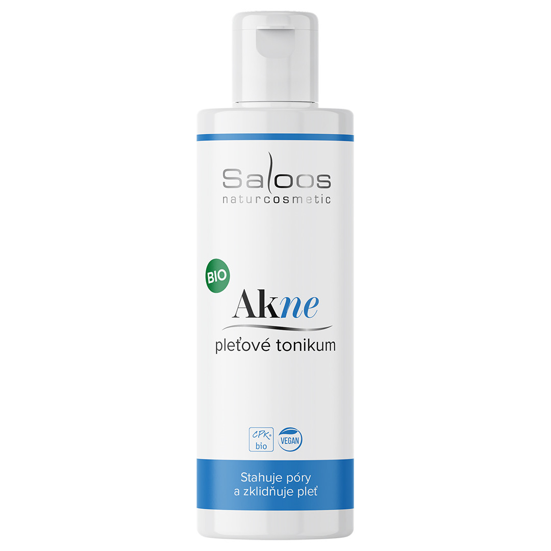 Saloos AkNE zklidňující pleťové tonikum pro problematickou pleť, akné 200 ml