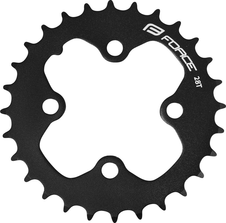 převodník 28z Al, pro kliky FORCE TEN2.3+ černý