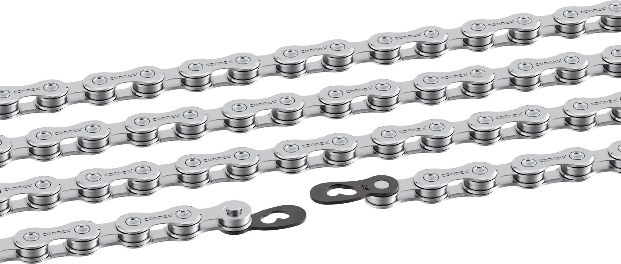 řetěz CONNEX 12sR pro 12-kolo, stříbrný