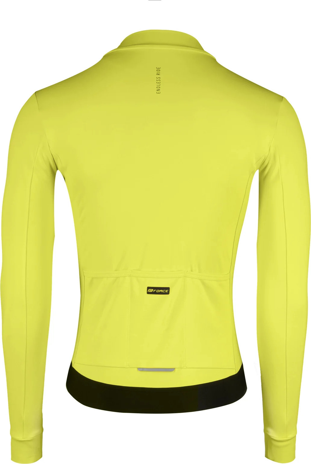 dres FORCE ENDLESS dlouhý rukáv, fluo Velikost: 3XL