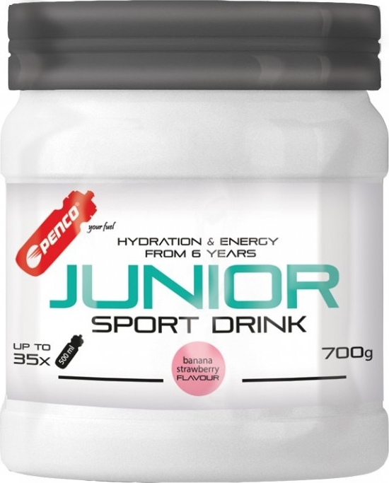 PENCO Junior Sport Drink, dóza, 700 g jahoda + banán