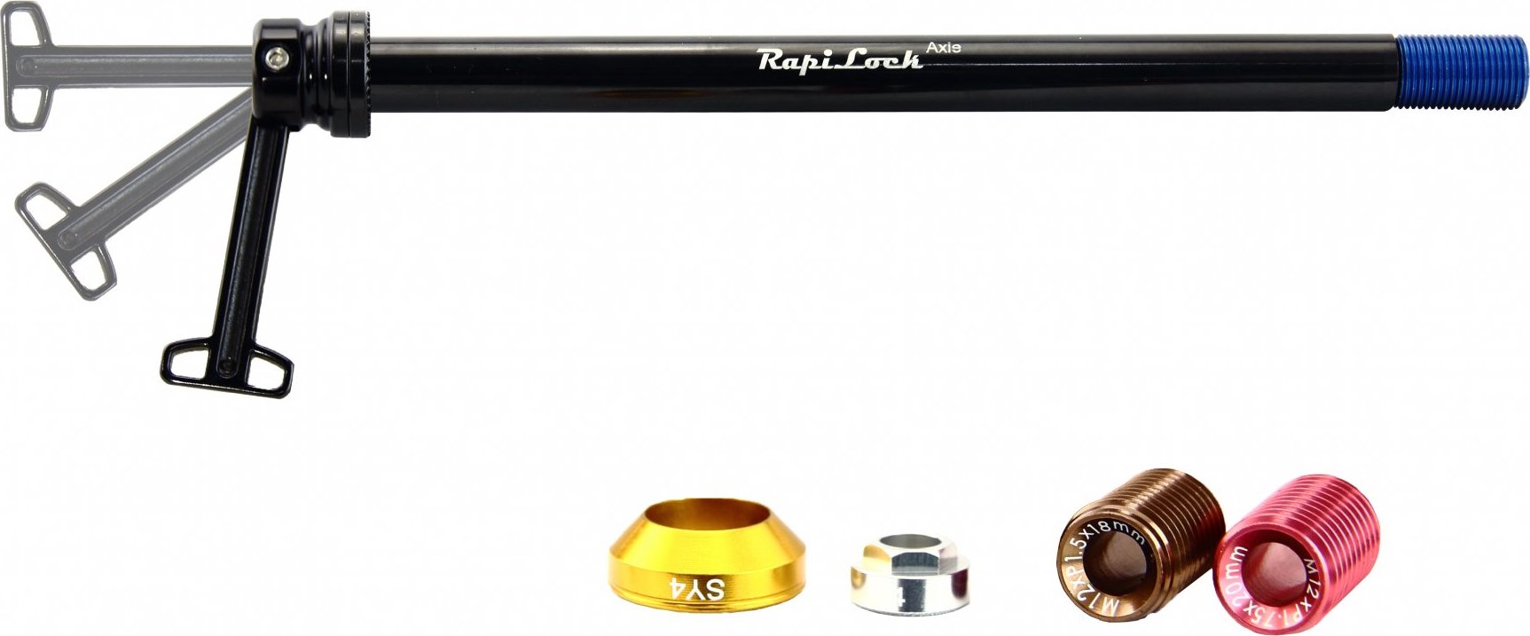 osa pevná RAPILOCK SUPERBOOST 12x148mm+ s adaptéry