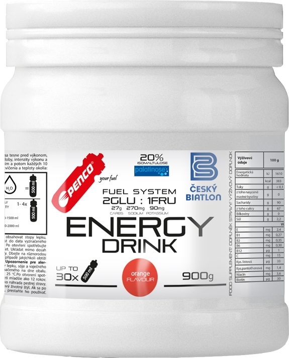 PENCO Energy drink pomeranč 900 g