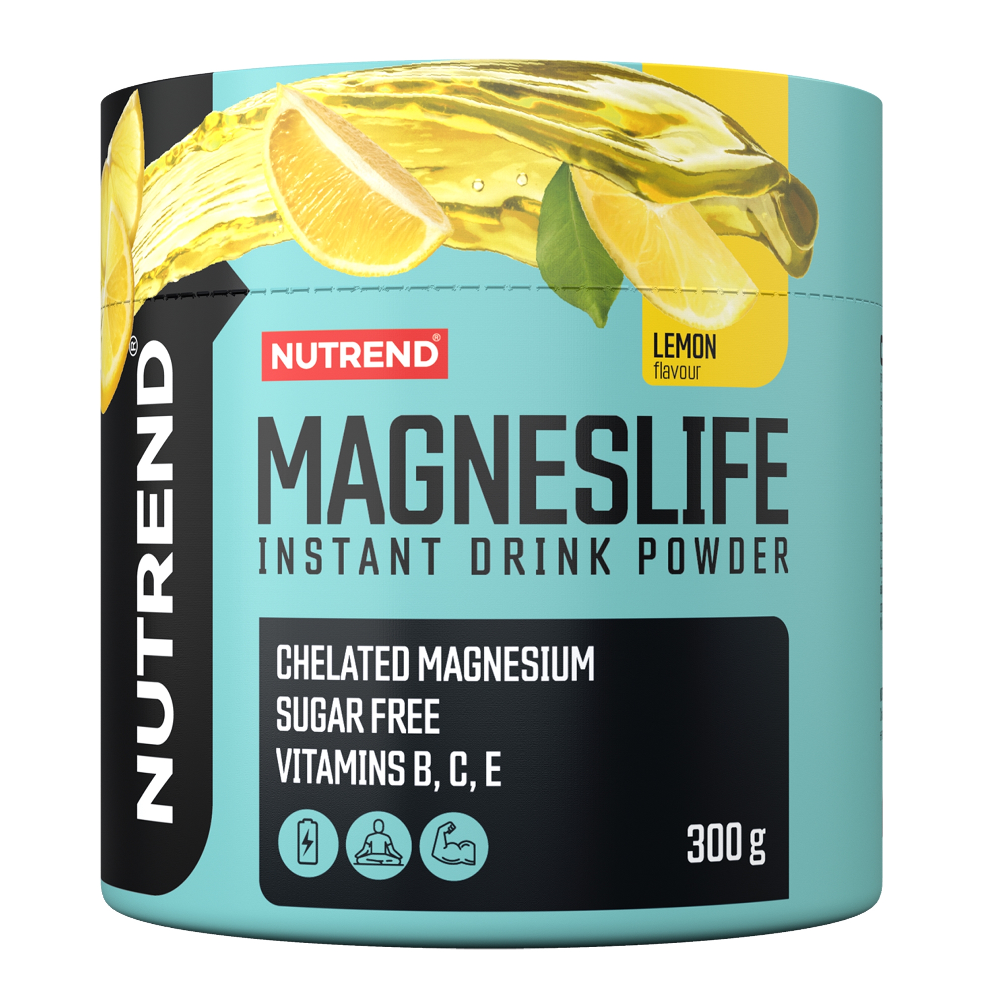 Nutrend Magneslife Instant Drink Powder 300 g - citron
