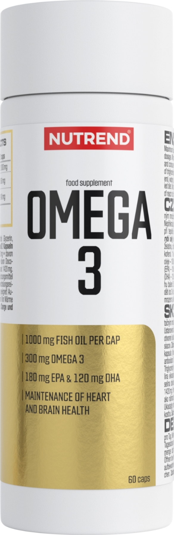 Nutrend Omega 3 60 kapslí