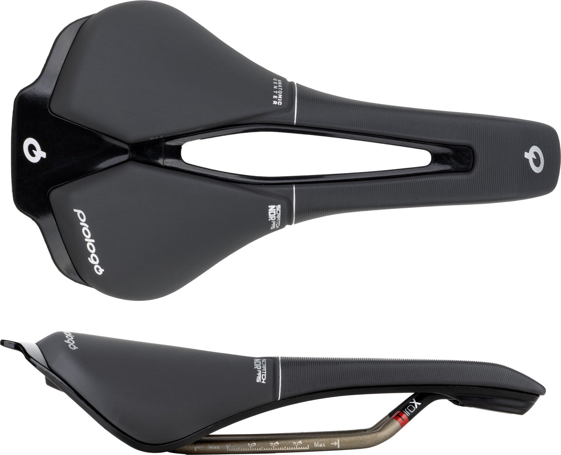 sedlo PROLOGO SCRATCH M5 NDR PAS Tirox 140 černé