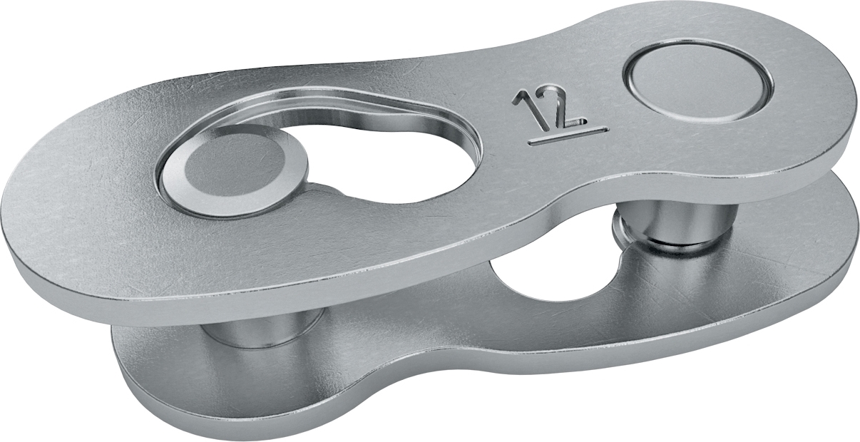 spojka CONNEX pro 12 řetěz, stříbrná