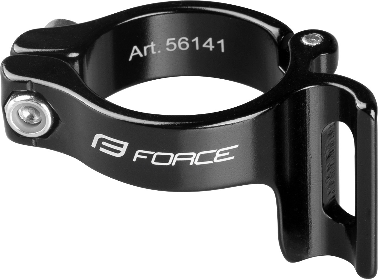 TK 91 objímka přesmyku na rám 31,8 mm Al, černá