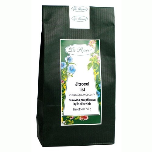 Dr. Popov Jitrocel list, 50 g - min. trvanlivost do 2.10.2025