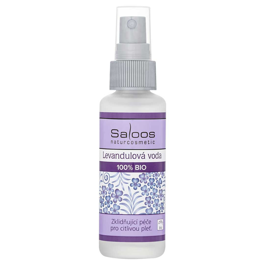 Saloos Levandulová voda 100% bio - min. trvanlivost do 05/2026 Objem: 100 ml