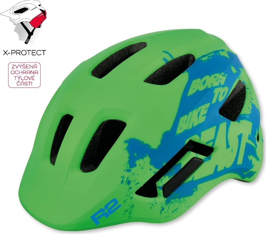 Dětská cyklistická helma R2 Pulse ATH40B Velikost: S