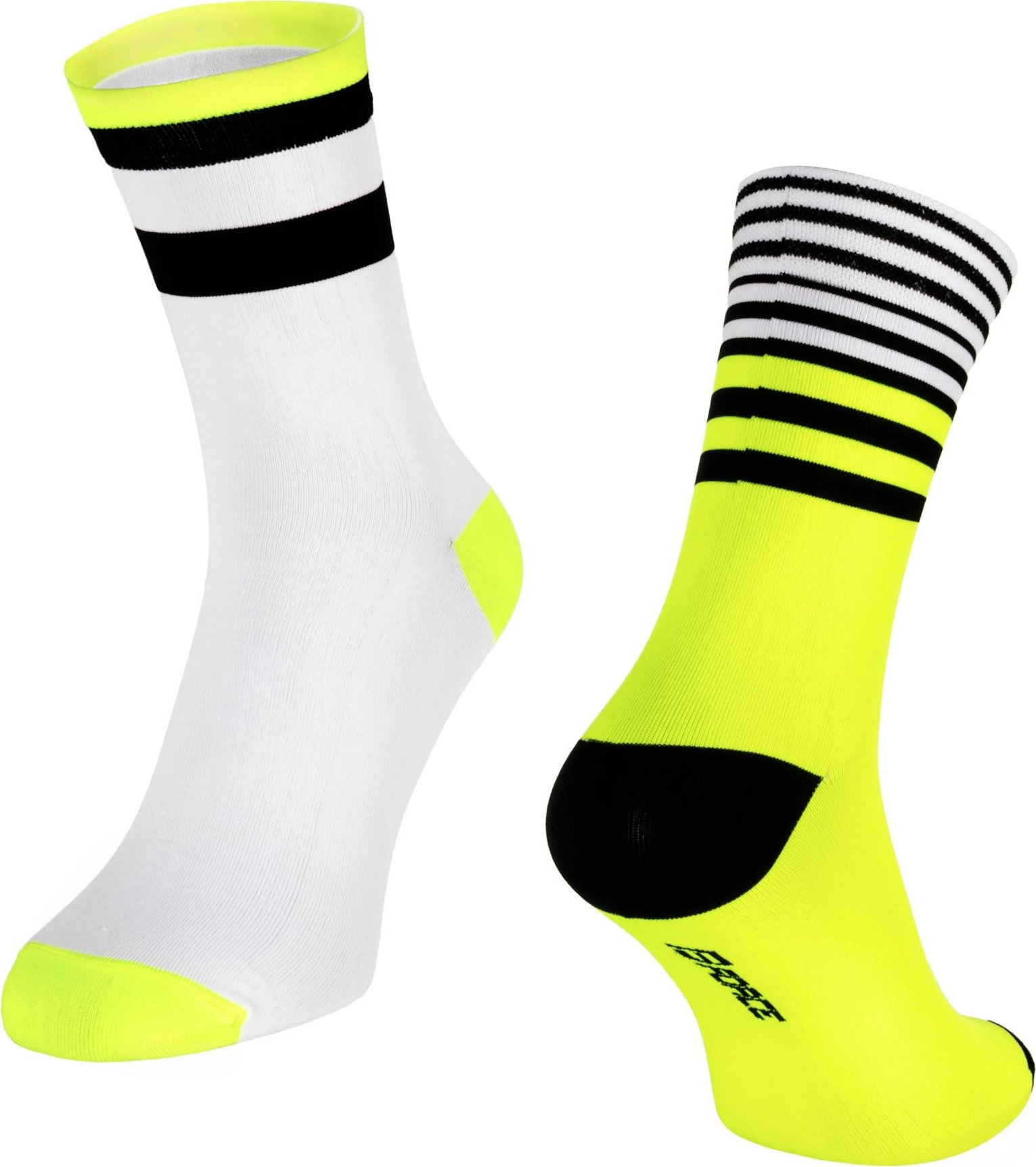 ponožky FORCE ZIGGY, fluo Velikost: S-M/36-41