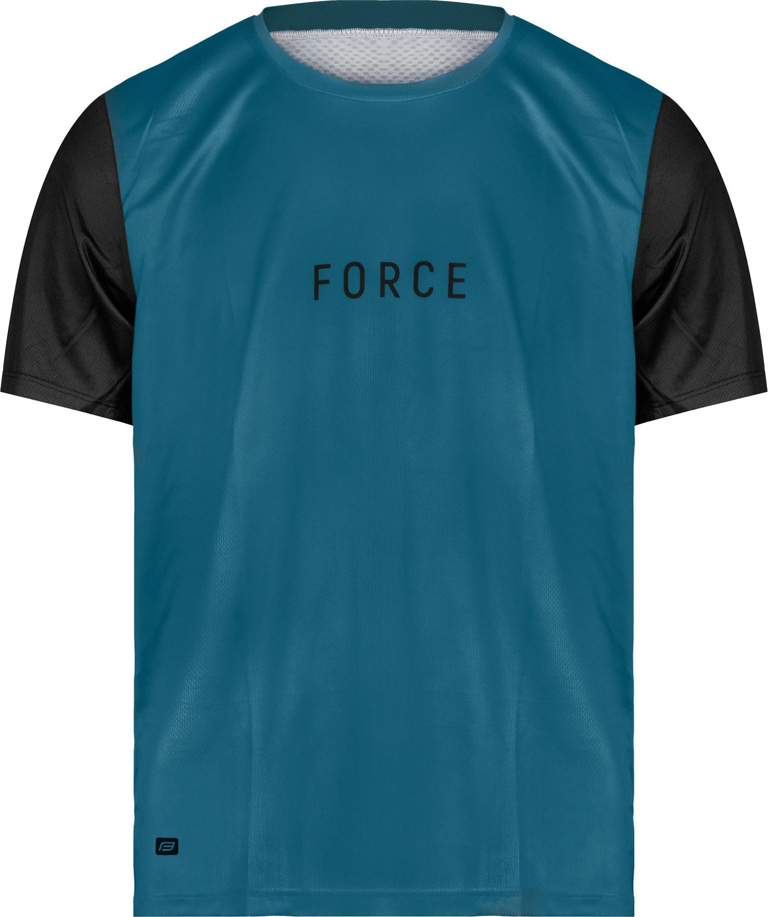dres FORCE MTB RULES kr. rukáv, modrý Velikost: 3XL