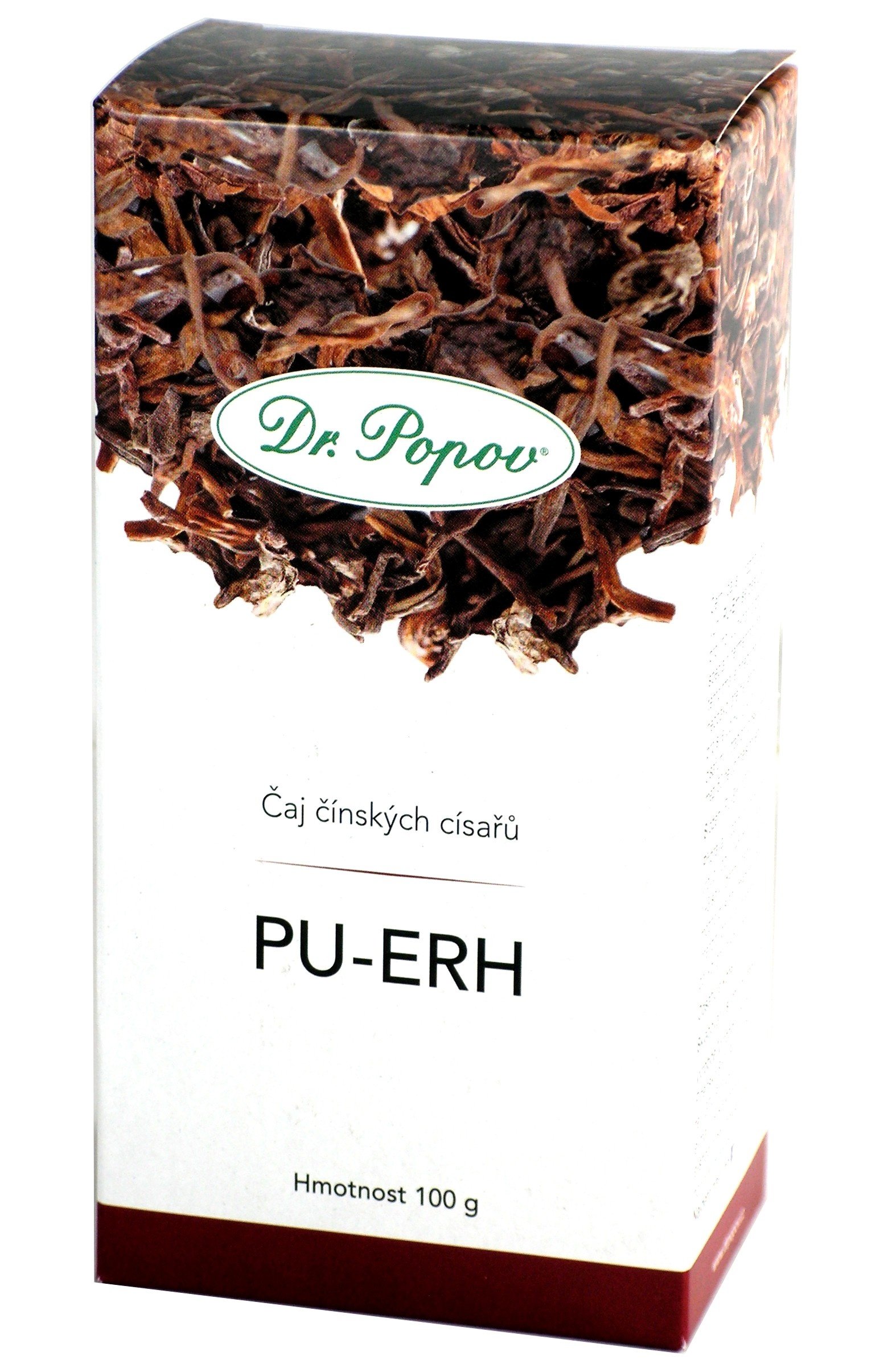 Dr. Popov Čaj Pu-Erh, 100g - min. trvanlivost do 13.10.2025
