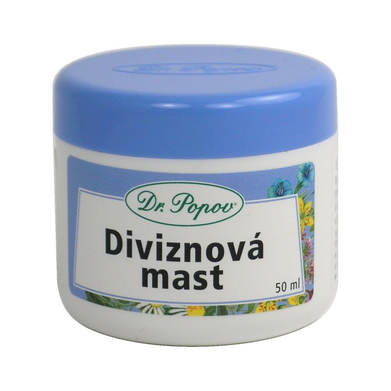 Dr. Popov Diviznová mast, 50 ml - min. trvanlivost do 30.6.2026